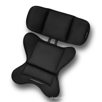 Zīdaiņu auto sēdeklis ar galvas un ķermeņa traumu aizsardzību; piemērots zīdaiņiem; pildījums: poliestera šķiedra; spilvena augstums 1-5 cm; spilvena forma neregulāra