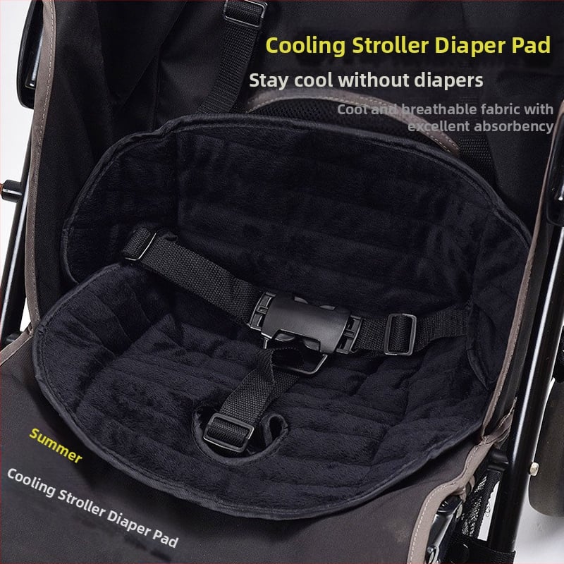 Διαπνέουσα μαξιλαροθήκη αλλαγής για καρότσι και παιδικό τραπέζι φαγητού – αδιάβροχη προστασία από ούρα, κορεάτικος βελούρος, Baby Kang`er