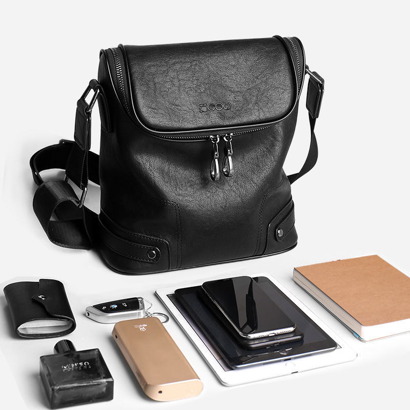 Férfi vállon átívelő táska Set the boundary • Poliészter • Belső: mikroszálas szintetikus bőr • Üzleti utazásokhoz