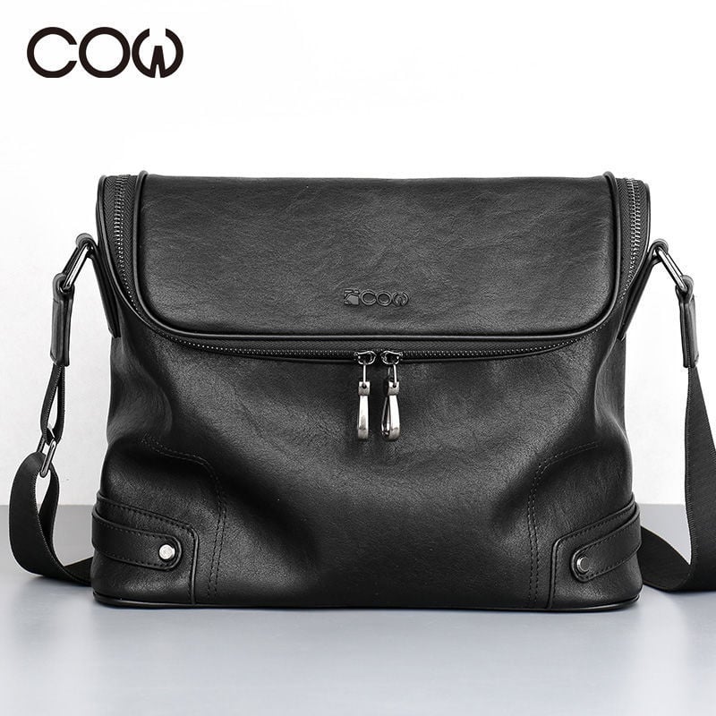 Férfi vállon átívelő táska Set the boundary • Poliészter • Belső: mikroszálas szintetikus bőr • Üzleti utazásokhoz