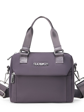 Nailona bucket soma, pilsētas vienkāršā stila soma, rāvējslēdzēja aizdare, poliesteru odere