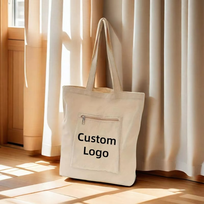 Vászon táska egyedi nemzeti stílusú kalligráfiával, nagy kapacitású női válltáska mindennapos használatra, logónyomtatás.