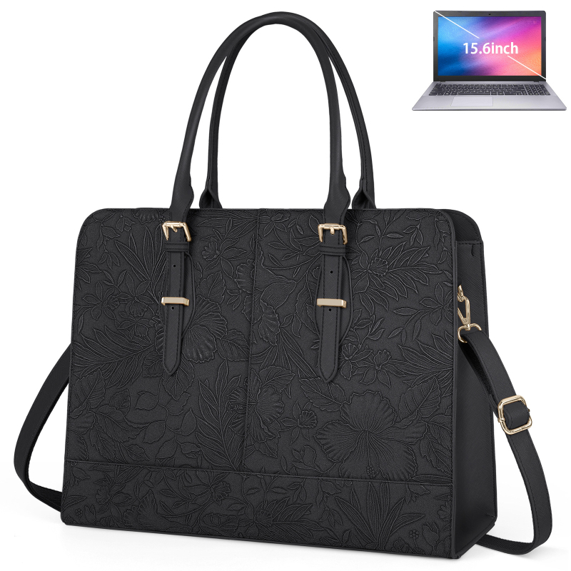 Datora soma darbam ar PU materiālu, ūdensizturīga, poliestera odere, pilsētas minimālist stils, sieviešu biroja soma