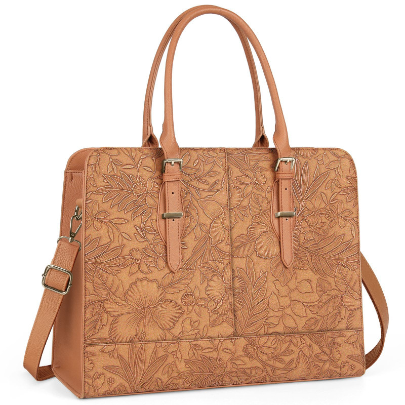 Datora soma darbam ar PU materiālu, ūdensizturīga, poliestera odere, pilsētas minimālist stils, sieviešu biroja soma