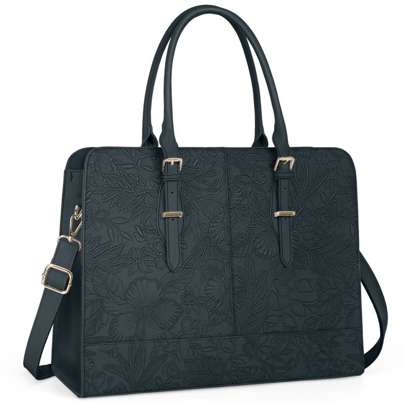 Datora soma darbam ar PU materiālu, ūdensizturīga, poliestera odere, pilsētas minimālist stils, sieviešu biroja soma