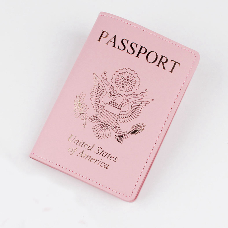 Θήκη διαβατηρίου και ταυτότητας – PU δέρμα, σχέδιο με γράμματα, αδιάβροχη, αντι-κλοπή, επεκτάσιμη