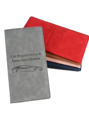 Θήκη Διαβατηρίου από PU Δέρμα, Οργανωτής Εγγράφων, Unisex, 3-πτυχή, Συμπαγές