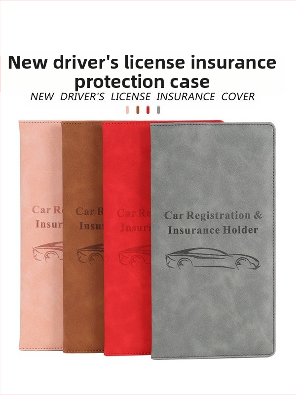 PU кожа Калъф за паспорт и документи, унисекс, 3 сгъвания, сгъваем