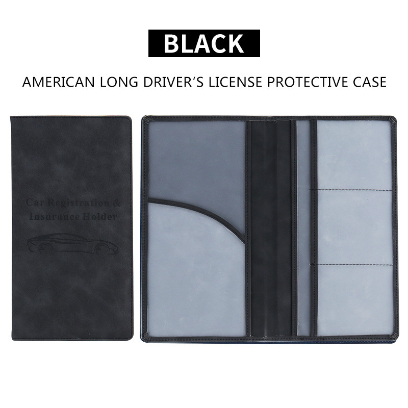 Θήκη Διαβατηρίου από PU Δέρμα, Οργανωτής Εγγράφων, Unisex, 3-πτυχή, Συμπαγές