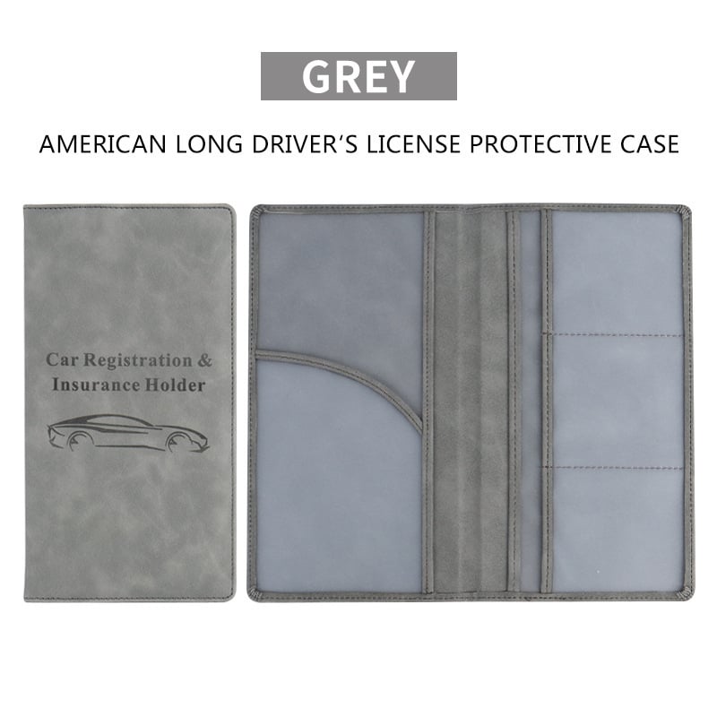 Θήκη Διαβατηρίου από PU Δέρμα, Οργανωτής Εγγράφων, Unisex, 3-πτυχή, Συμπαγές