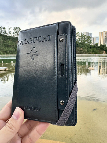 Držač za putovnicu i kartice s dizajnom protiv krađe – PU vanjska površina, kožna podstava, elegantan stil zrelih žena, izdanje ljeta 2025, za kućno skladištenje