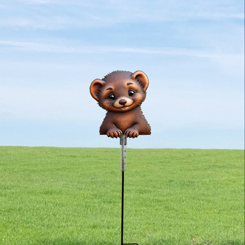 Dārza lietus mērītājs — Dzelzs materiāls, mūsdienīgs stils, cits apdarē, Produkta kods Clyq-0081, dārzam