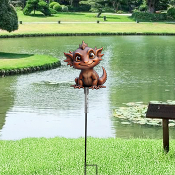 Ruino железен драконоподобен дъждомер, модерен стил за градина, код Clyq-0085