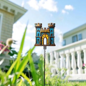 Μεταλλικός μετρητής βροχής κήπου Ruino — υλικό σίδηρος; στυλ μοντέρνο; κωδικός προϊόντος Clyq-0193; σκηνή κήπος