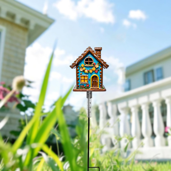 Μετρητής βροχής κήπου από σίδηρο, μοντέρνος σχεδιασμός, Ruino, μοντέλο Clyq-0284