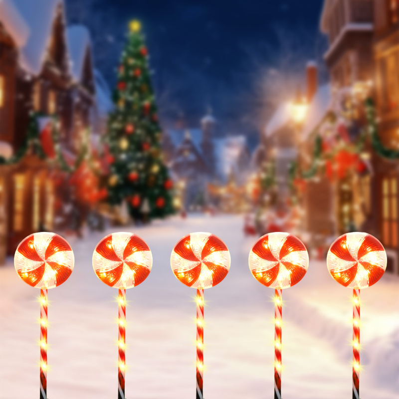 Saules enerģijas vadāms zemes stiprināšanas gaismas ar konfektes formu, IP55, spriegums ≤36V, vadība ar pogu