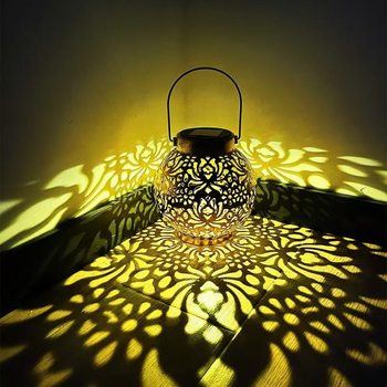 Соларен окачващ фенер – LED лампи, IP44, 1W, 1.2V, 6–12 ч работа