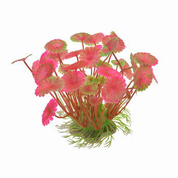 Simulētie ūdens augi akvārija dekorēšanai • PE + keramiskā pamatne • Akvārija ainavu augi