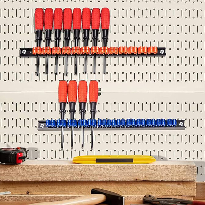 Пластмасова поставка за отвертки и дисплей за инструменти за работилница и гараж, модел 001