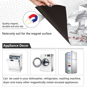 Μαγνήτες πλυντηρίου πιάτων - PVC υλικό, μάρκα High academic home, επαναχρησιμοποιούμενοι διακοσμητικοί μαγνήτες για ψυγείο και φούρνο μικροκυμάτων