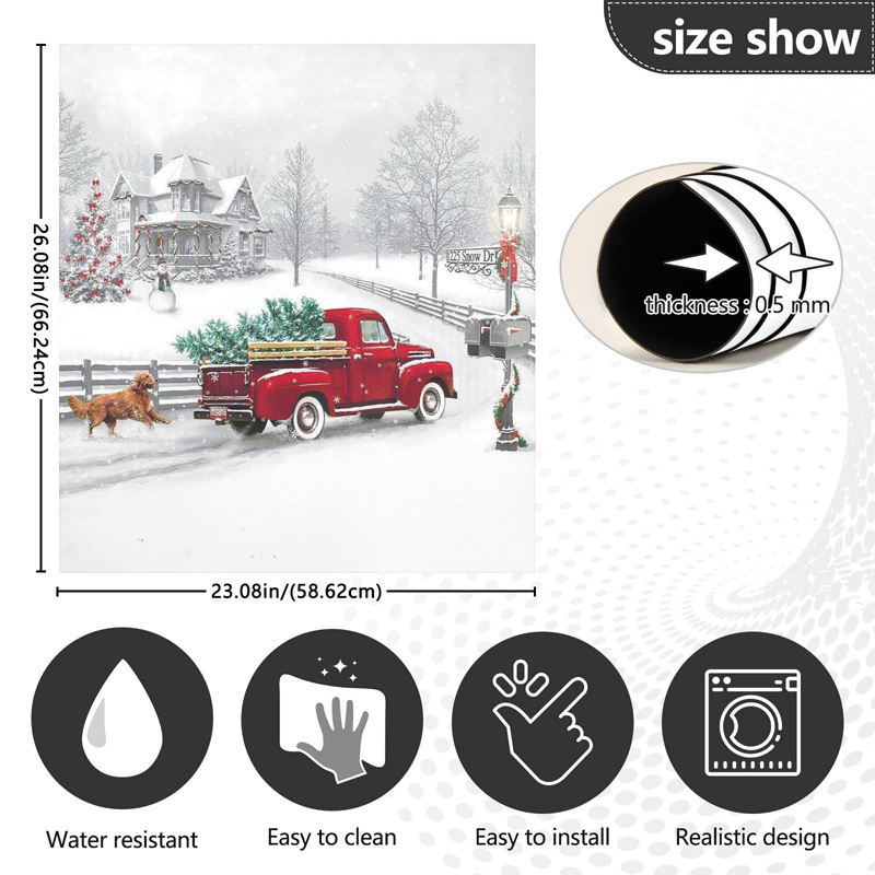 Μαγνήτες πλυντηρίου πιάτων - PVC υλικό, μάρκα High academic home, επαναχρησιμοποιούμενοι διακοσμητικοί μαγνήτες για ψυγείο και φούρνο μικροκυμάτων