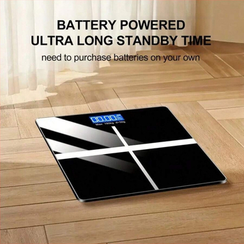 Vonios kambario svarstyklės su LCD ekranu, maitinamos baterijomis, modelis SH150116322