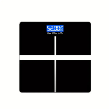 Kangdeli digitālais vannas istabas svars – 180 kg maksimālais slogs, liels LCD displejs, temperēta stikla panelis, USB/bateriju barošana, modeļa CB516
