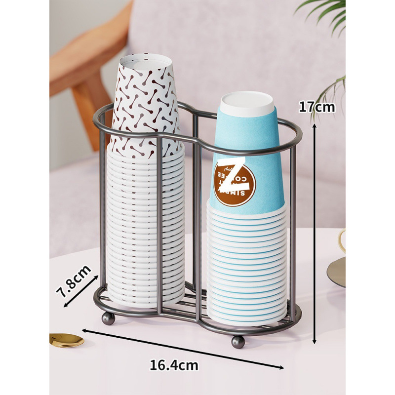 Θήκη για ποτήρια σε Κατάστημα Γάλακτος – Μεταλλική, Κλασικό Στυλ, Πολυλειτουργικός Οργανωτής, Μοντέλο 8ecfkc8p