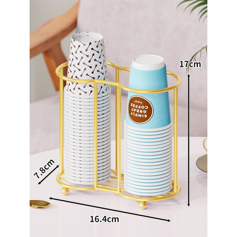 Θήκη για ποτήρια σε Κατάστημα Γάλακτος – Μεταλλική, Κλασικό Στυλ, Πολυλειτουργικός Οργανωτής, Μοντέλο 8ecfkc8p