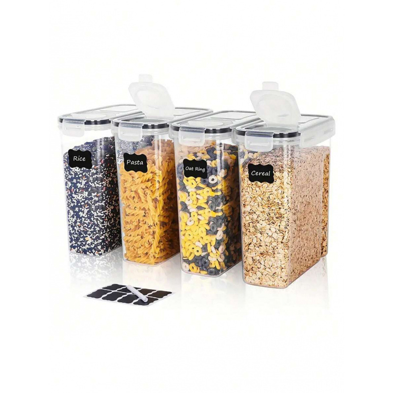 Pārtikas uzglabāšanas trauks ar etiķeti, 304 nerūsējošais tērauds, grīdas statīvs, modelis U1355, bez uzstādīšanas