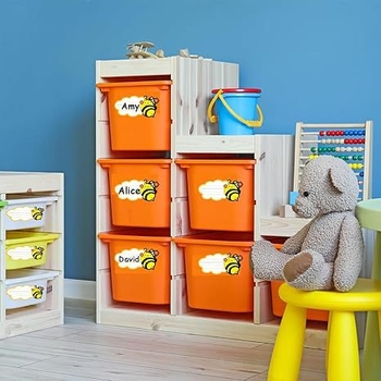 Bišu motīva vārdu etiķete - neregulāra forma, vara plāksnes pamatne, ūdens bāzes līme, 0,09 mm biezums