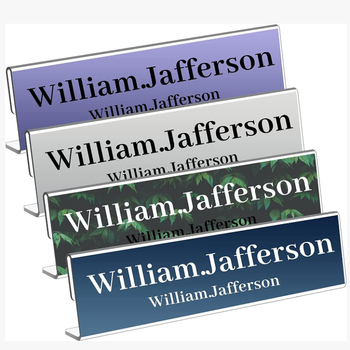 Акрилен L-образен държач за табелки с имена, персонализиран за офис/бизнес/супермаркет/училище, марка Zhentuo