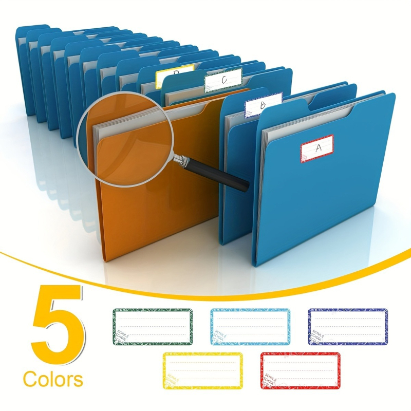 Rokas rakstītas vārdu etiķetes, pašlīmējošas, ūdensizturīgas, taisnstūrveida, 120 gab.