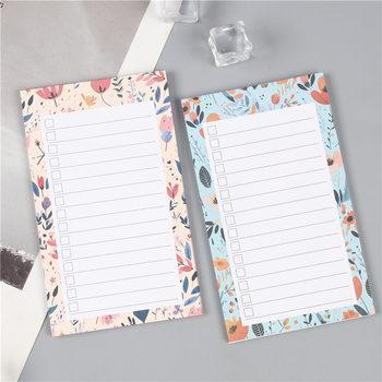 Piezīmju grāmatiņa ar vaļēju vākumu, Woodfree papīrs 75 g, 100–200 lapu, vienkāršs dizains