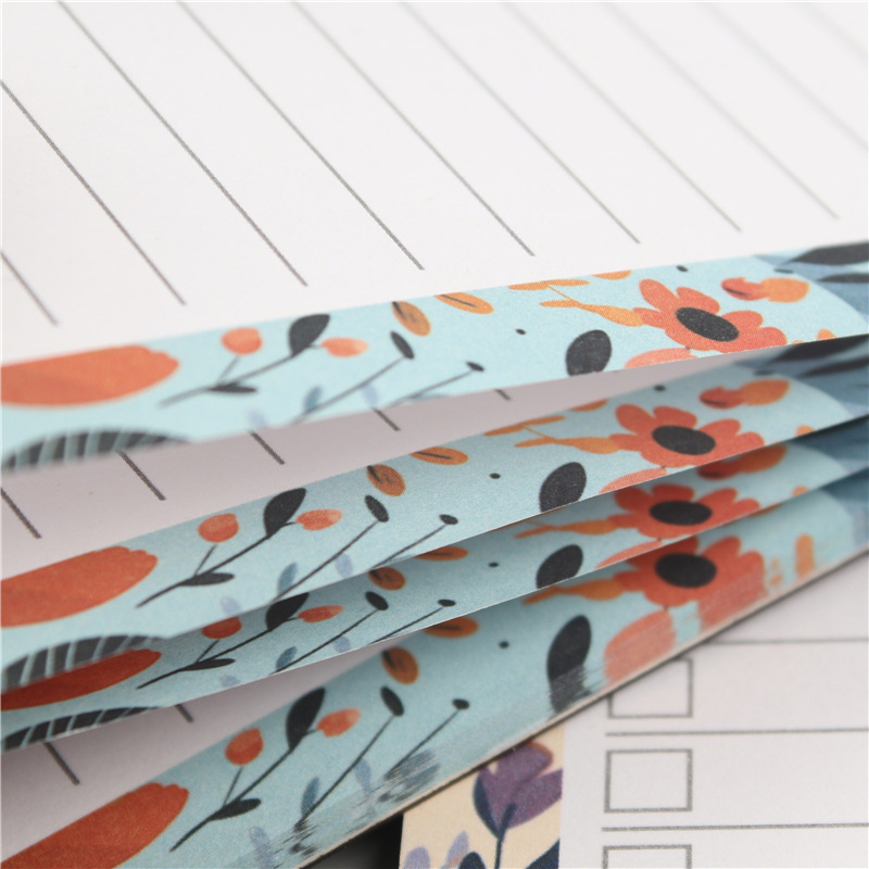 Piezīmju grāmatiņa ar vaļēju vākumu, Woodfree papīrs 75 g, 100–200 lapu, vienkāršs dizains