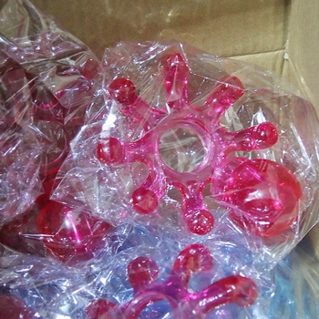 Fejmasszírozó polip formájú dizájnnal, akupunktúra pontok masszázsa, márka JIAN ZHUANG