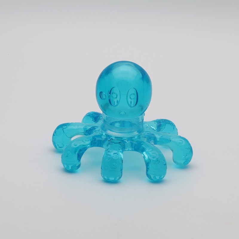 Fejmasszírozó polip formájú dizájnnal, akupunktúra pontok masszázsa, márka JIAN ZHUANG