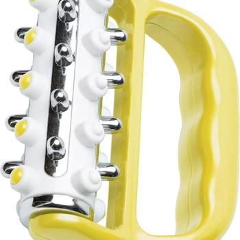 Μασάζ μπαστούνι, φορητό, από ανοξείδωτο ατσάλι, για υγιεινό μασάζ και διαμόρφωση σώματος, βάρος 98 γρ.