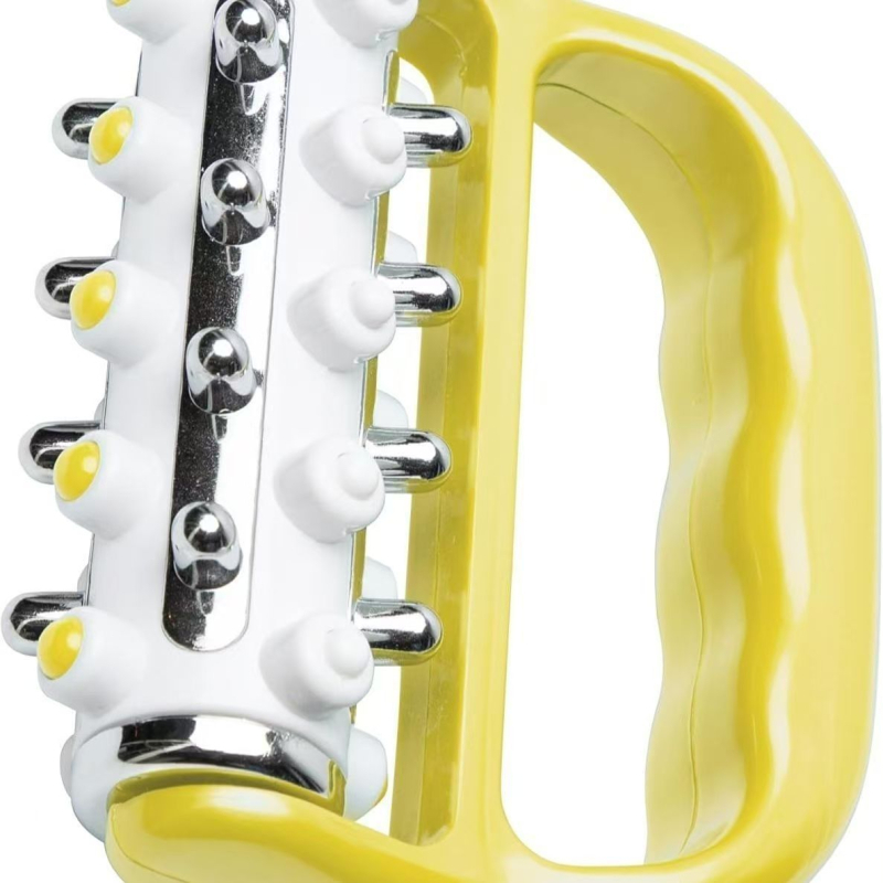 Μασάζ μπαστούνι, φορητό, από ανοξείδωτο ατσάλι, για υγιεινό μασάζ και διαμόρφωση σώματος, βάρος 98 γρ.