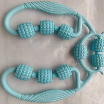 Μασάζ ρόλερ για πόδια με εννέα τροχούς σε δακτυλιοειδή σχεδίαση – χαλάρωση μυών, εσωτερική άσκηση