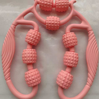 Μασάζ ρόλερ για πόδια με εννέα τροχούς σε δακτυλιοειδή σχεδίαση – χαλάρωση μυών, εσωτερική άσκηση