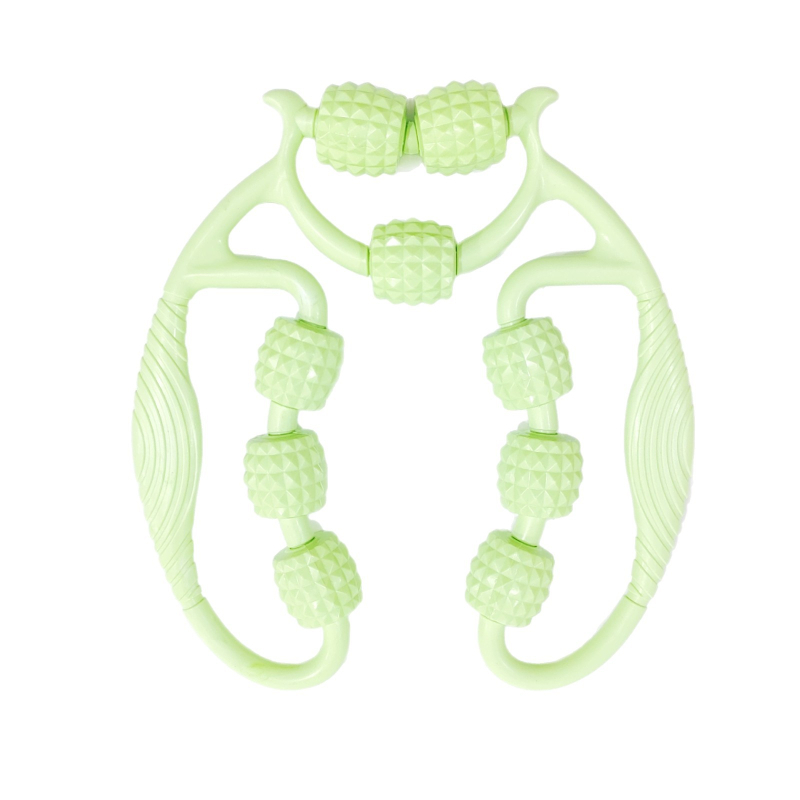 Μασάζ ρόλερ για πόδια με εννέα τροχούς σε δακτυλιοειδή σχεδίαση – χαλάρωση μυών, εσωτερική άσκηση