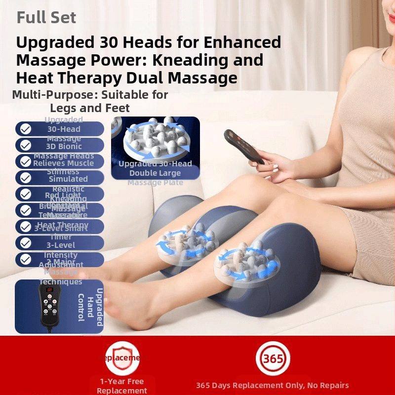 Namų naudojimo blauzdų masažuoklis, visiškai automatinis pėdų minkymo masažas, kojų grožio prietaisas, raumenų masažuoklis