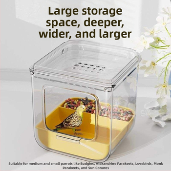 Μπάνιο για παπαγάλο με αντισταγονικό σχεδιασμό, μάρκα Shouai, μοντέλο 1007365976, για πουλιά