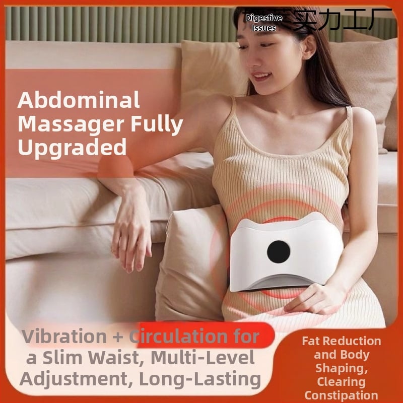 Μασάζ κοιλιάς με τεχνική ζύμωμα, επαναφορτιζόμενο, έλεγχος με κουμπί, μοντέλο SYK-0235, βάρος 900 g