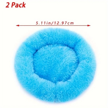 Φωλιά για παπαγάλους με κυκλικό μαλακό φλανελέν κάθισμα – πολυεστερική ίνα