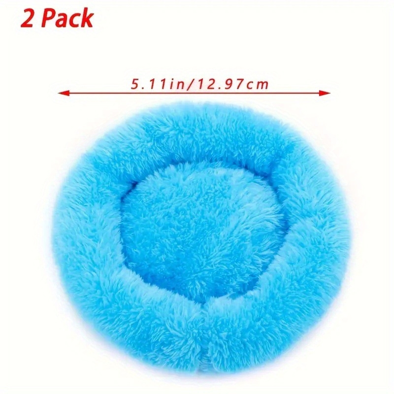 Φωλιά για παπαγάλους με κυκλικό μαλακό φλανελέν κάθισμα – πολυεστερική ίνα