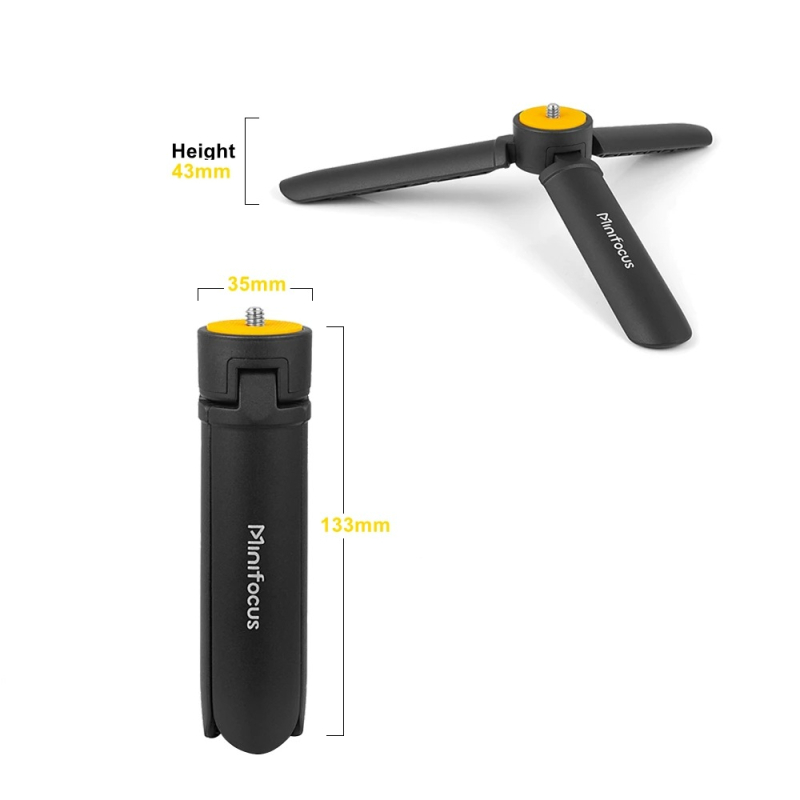 Τραπεζικός τρίποδος βάσης για DJI Osmo Pocket 3 – Μίνι τρίποδο για κάμερα, αισθητήρας 1/1.7 ιντσών, LCD 2.3 ιντσών, Μοντέλο 2203