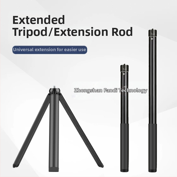 Ράβδος επέκτασης για σταθεροποιητή κάμερας | Αλουμινίου κράμα + σιλικόνη | 5-τμημάτων σχεδιασμός | Παγκόσμια συμβατότητα | Μοντέλο yc03 | Μέγιστο φορτίο 2–5 kg