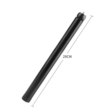 Ράβδος επέκτασης για σταθεροποιητή κάμερας | Αλουμινίου κράμα + σιλικόνη | 5-τμημάτων σχεδιασμός | Παγκόσμια συμβατότητα | Μοντέλο yc03 | Μέγιστο φορτίο 2–5 kg